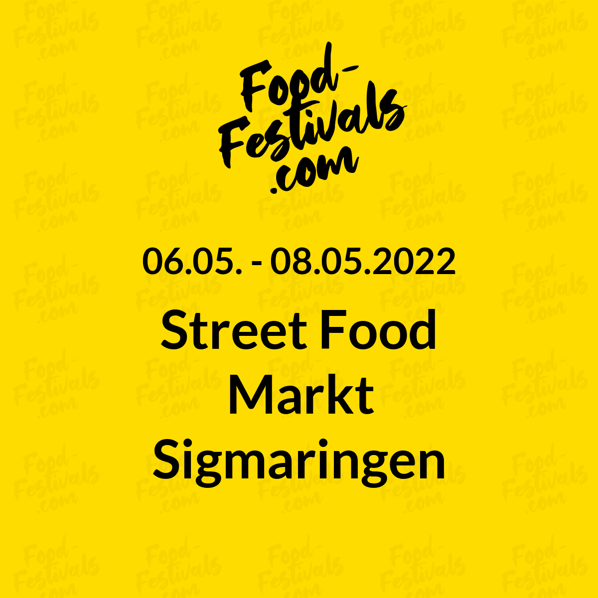 Street Food Markt Sigmaringen