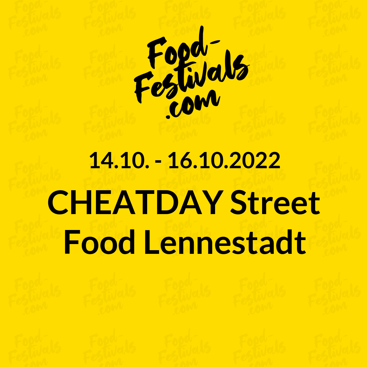 CHEATDAY Street Food Lennestadt
