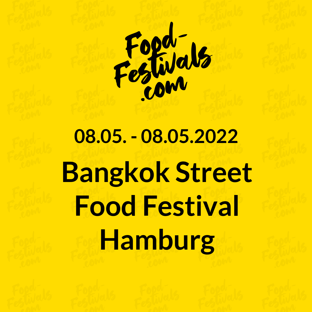 Bangkok Street Food Festival Hamburg