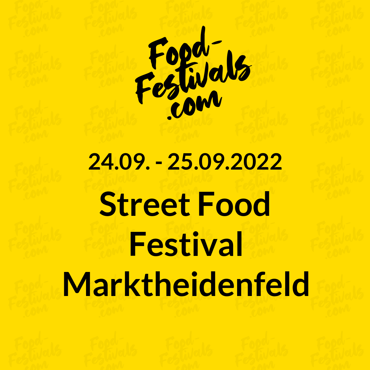 Street Food Festival Marktheidenfeld
