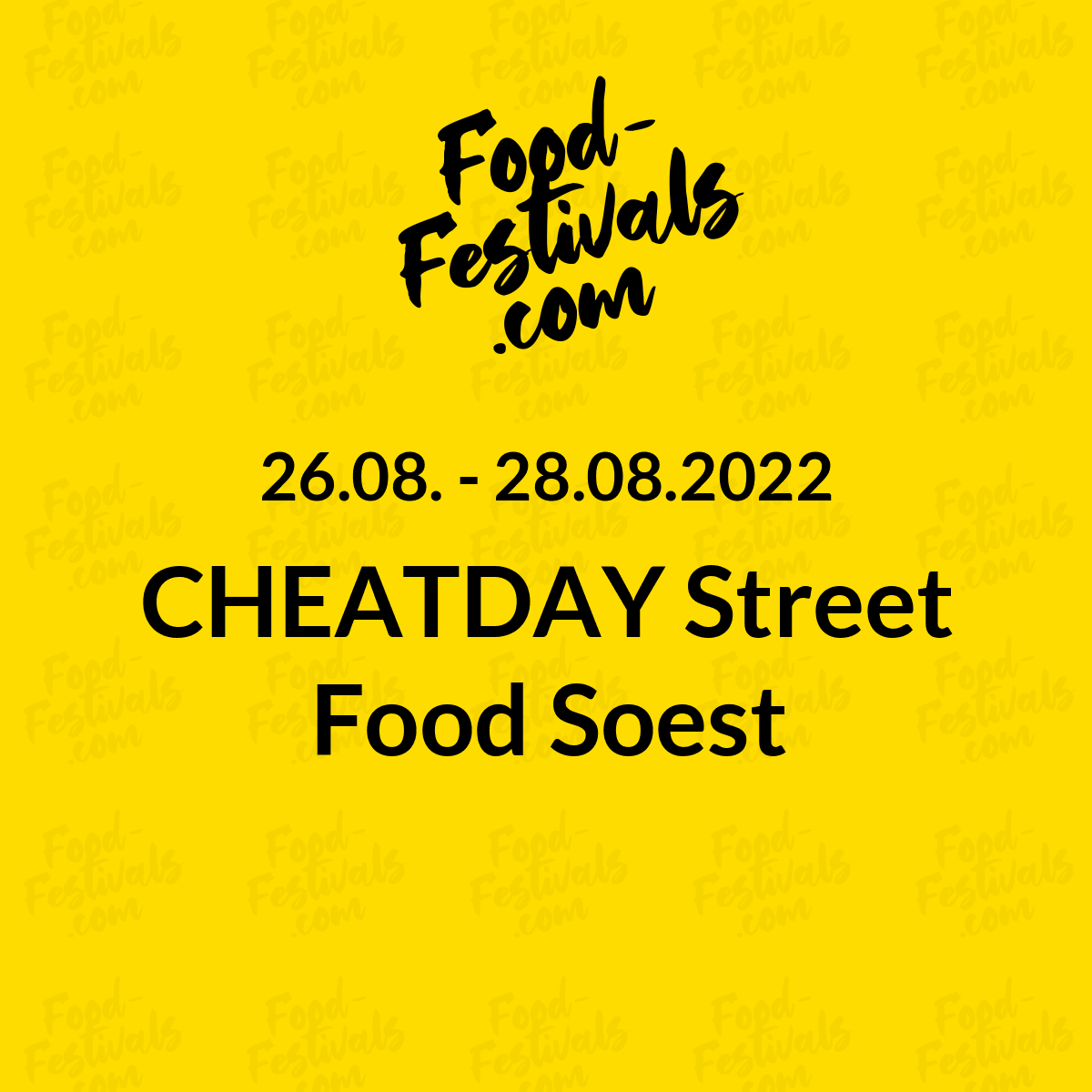 CHEATDAY Street Food Soest