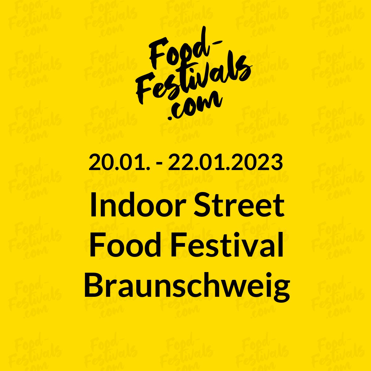 Indoor Street Food Festival Braunschweig
