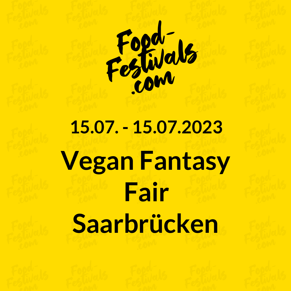 Vegan Fantasy Fair Saarbrücken