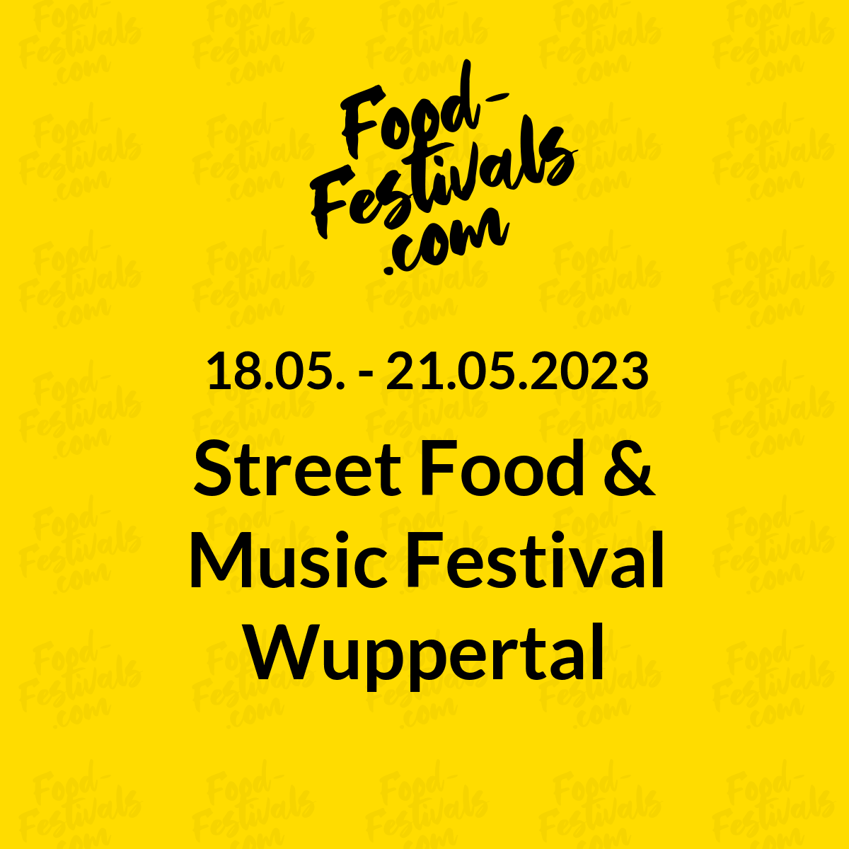 Street Food & Music Festival Wuppertal
