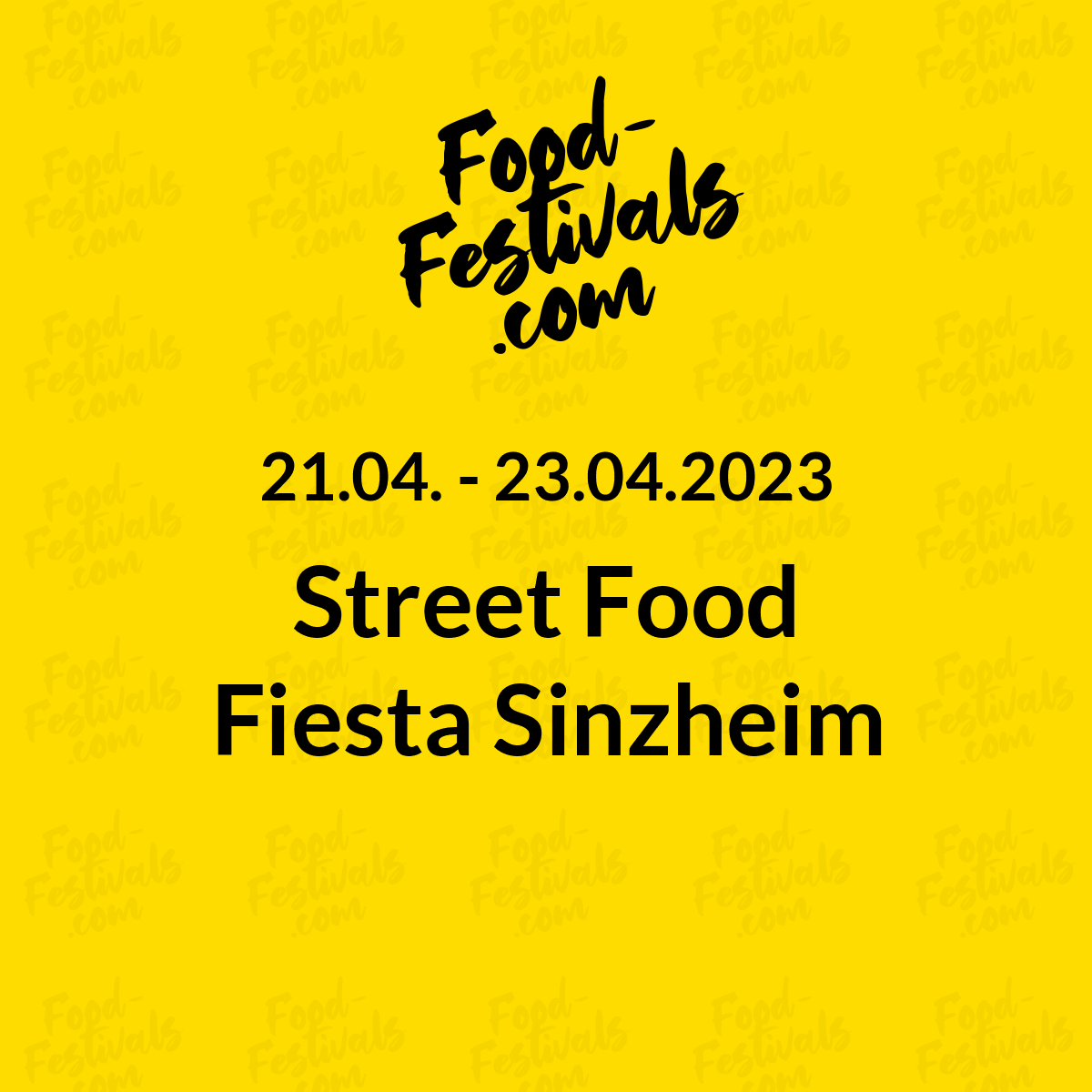 Street Food Fiesta Sinzheim