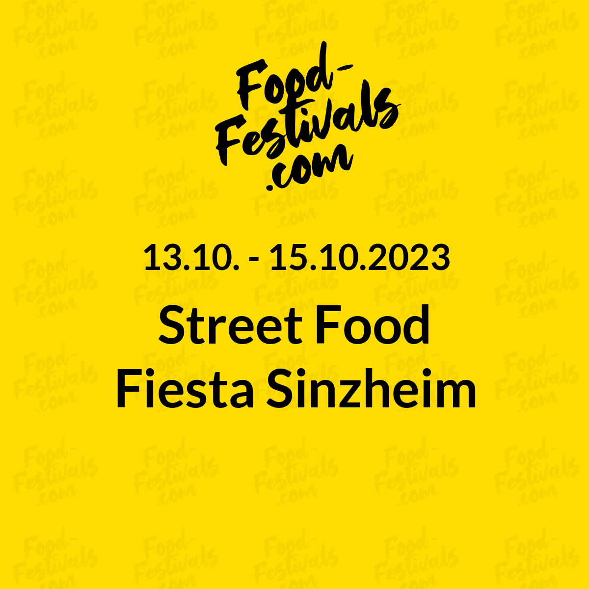 Street Food Fiesta Sinzheim