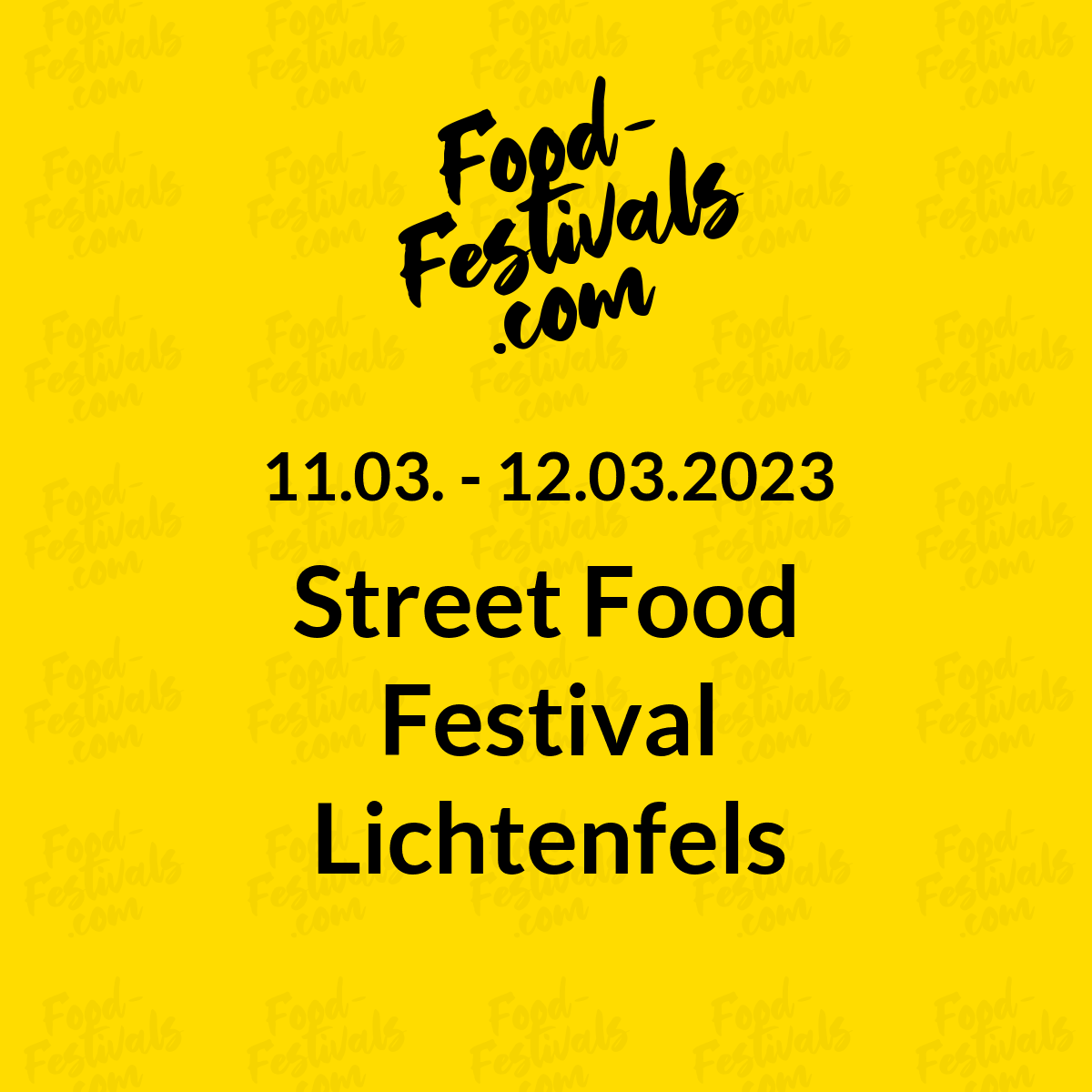 Street Food Festival Lichtenfels
