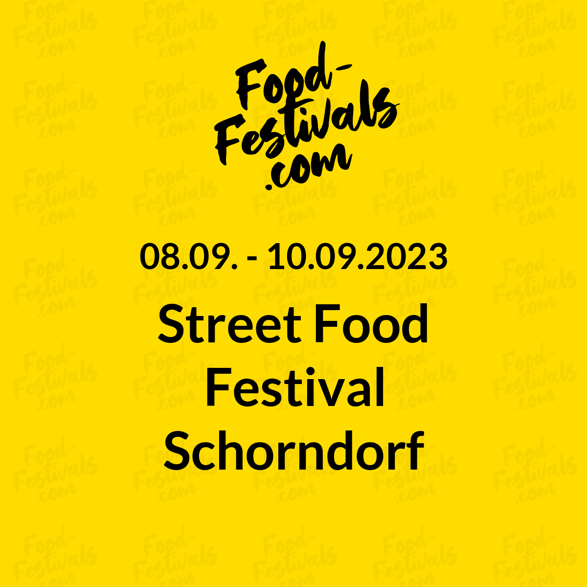 Street Food Festival Schorndorf