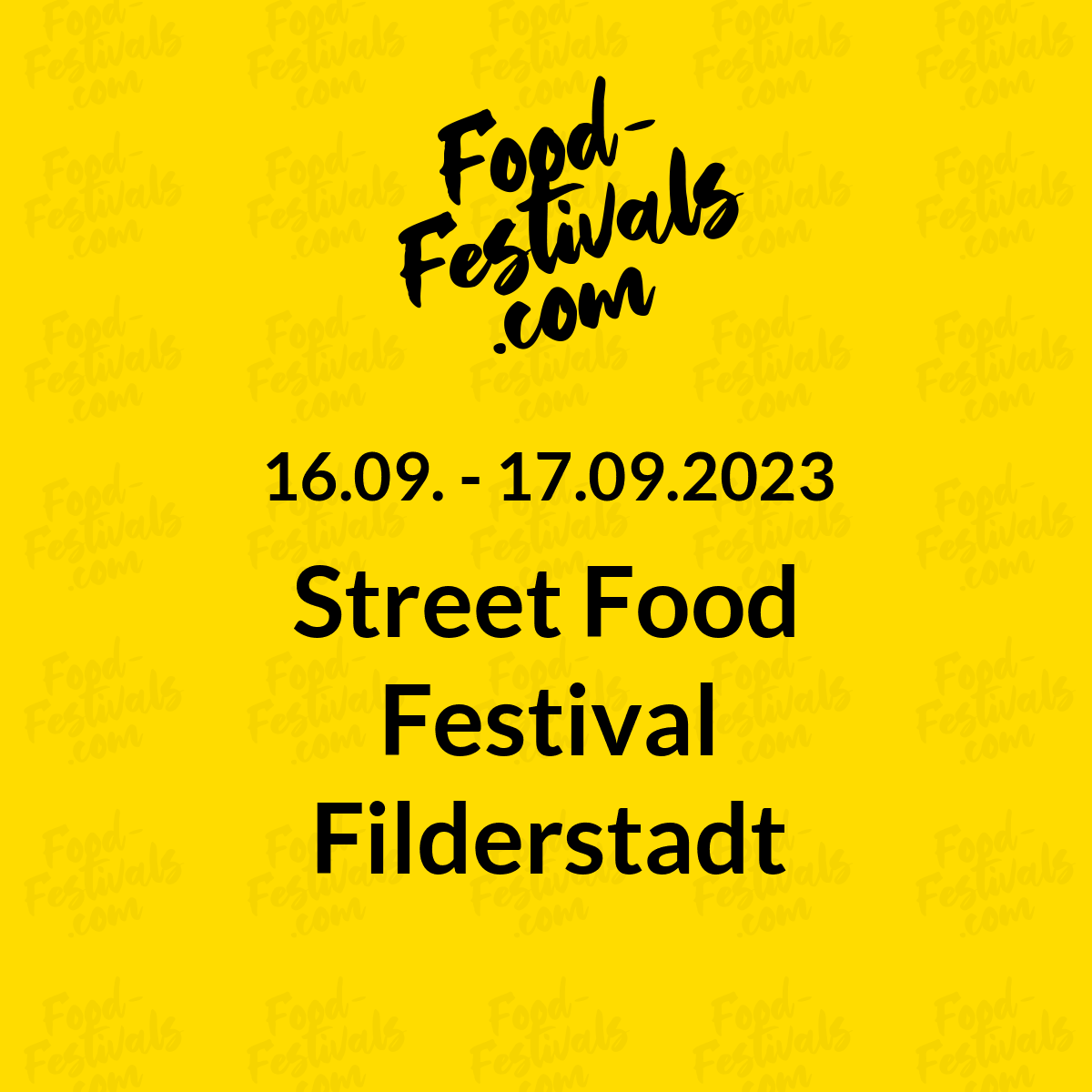 Street Food Festival Filderstadt