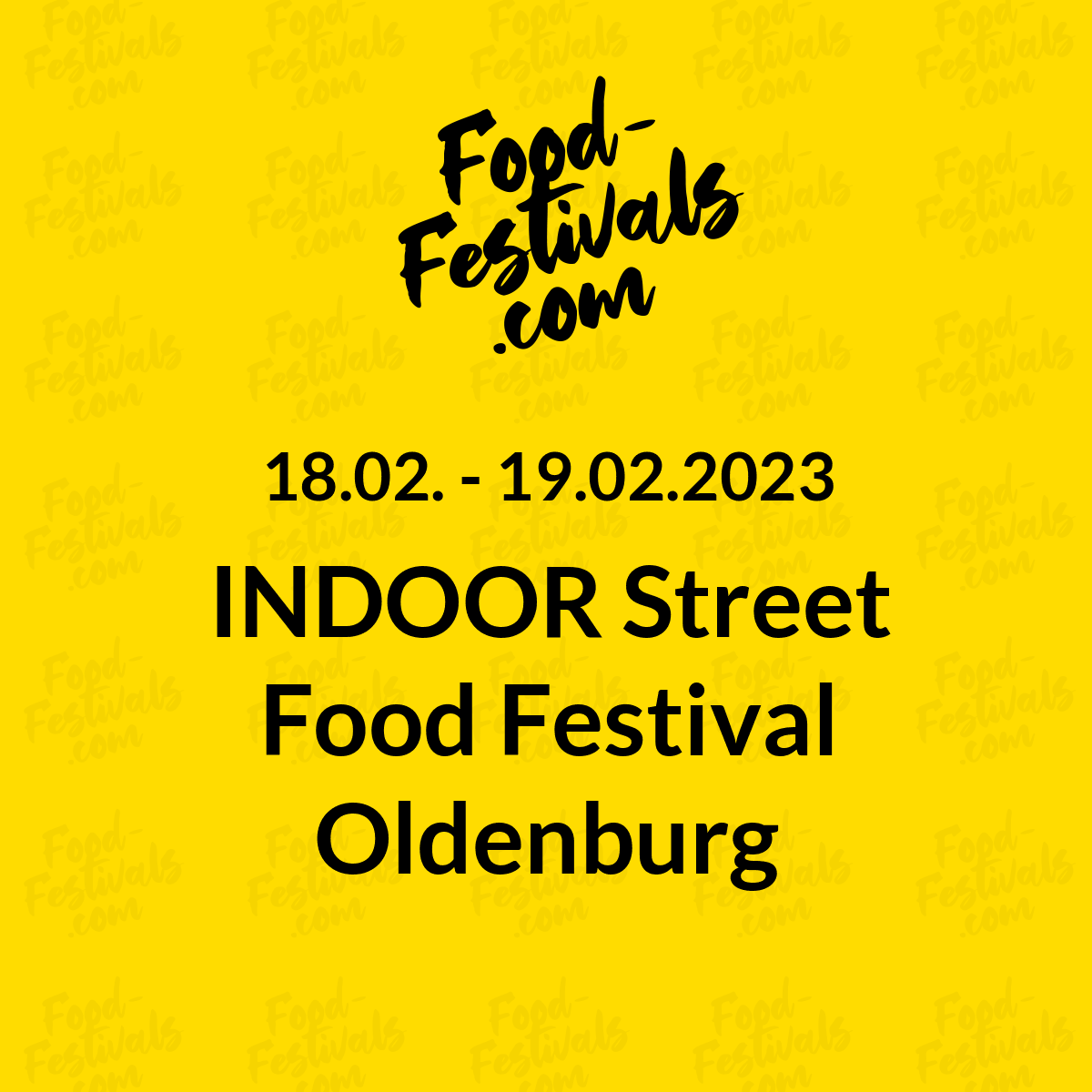 INDOOR Street Food Festival Oldenburg