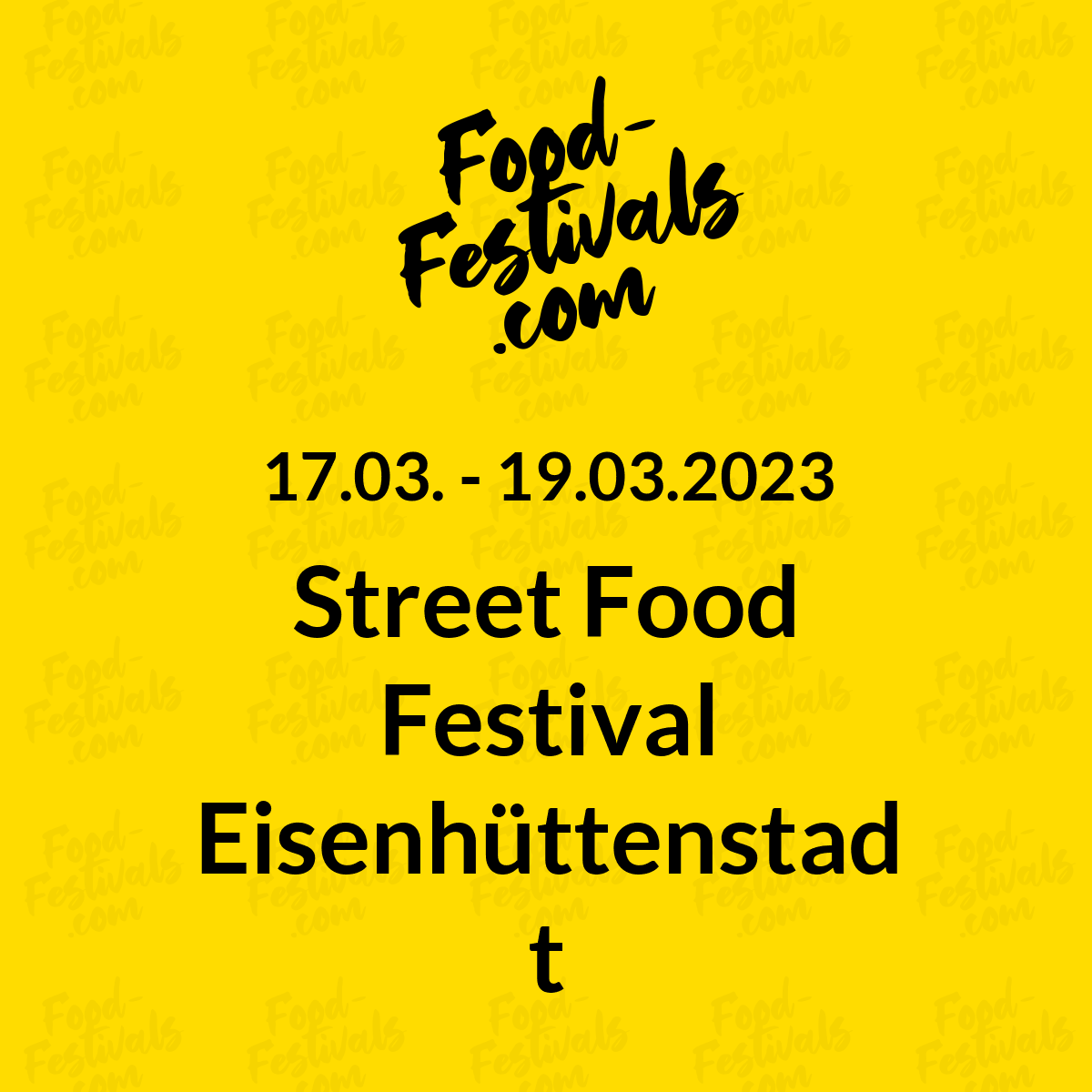 Street Food Festival Eisenhüttenstadt