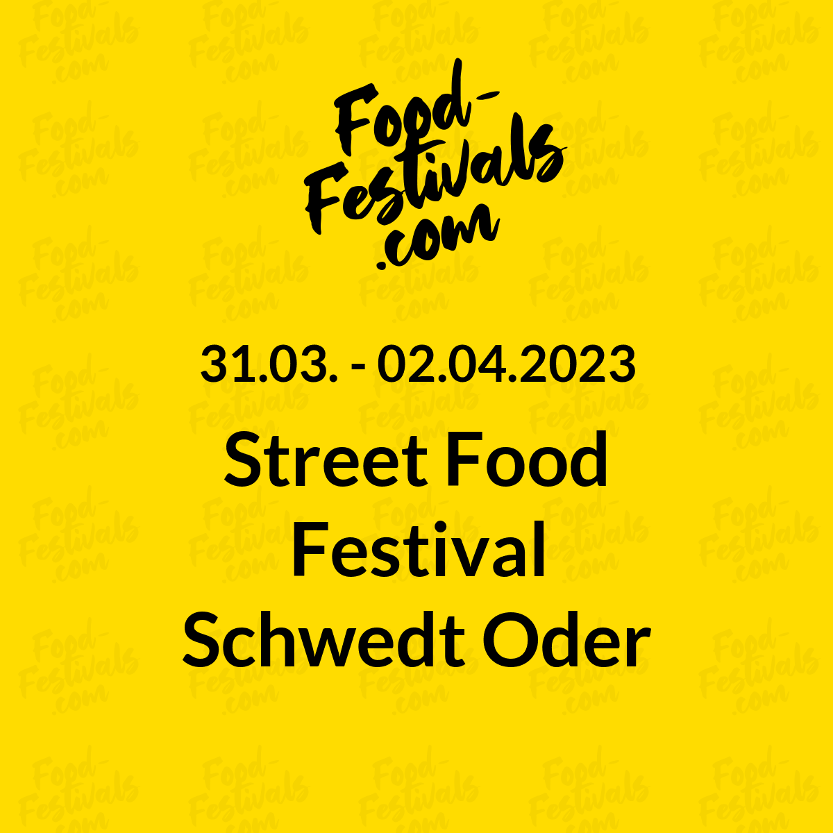 Street Food Festival Schwedt Oder