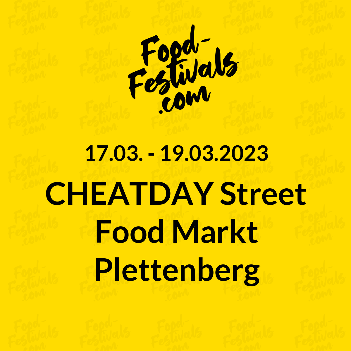 CHEATDAY Street Food Markt Plettenberg