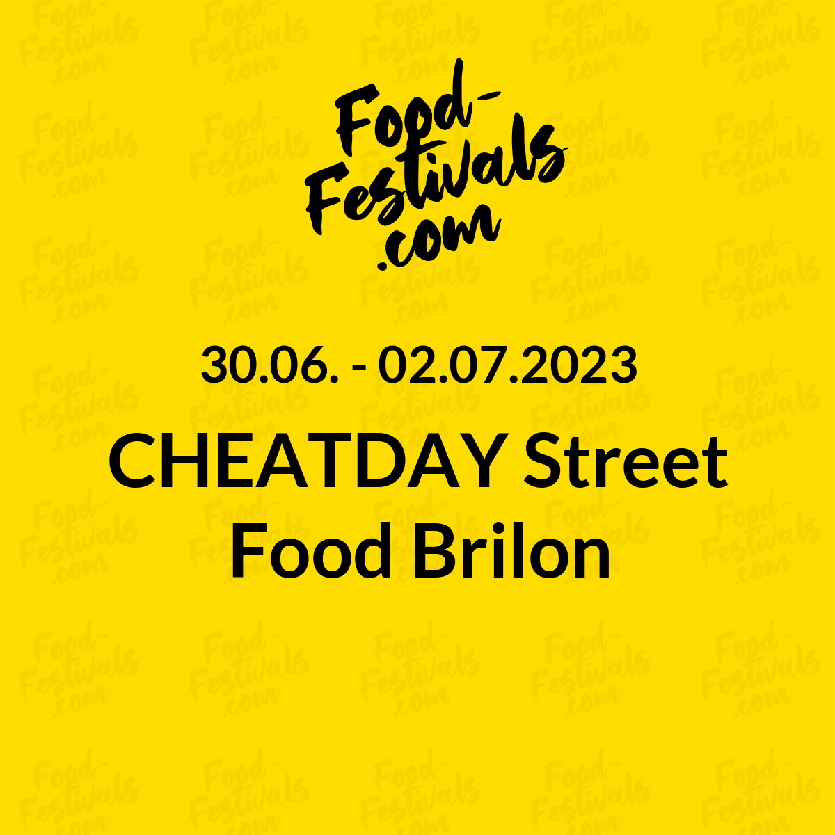 CHEATDAY Street Food Brilon