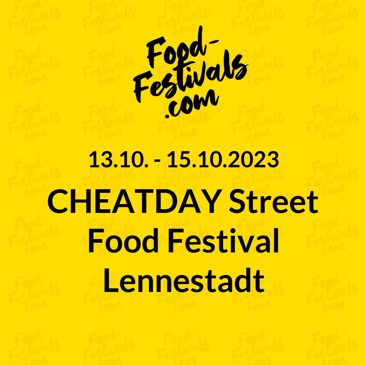CHEATDAY Street Food Festival Lennestadt
