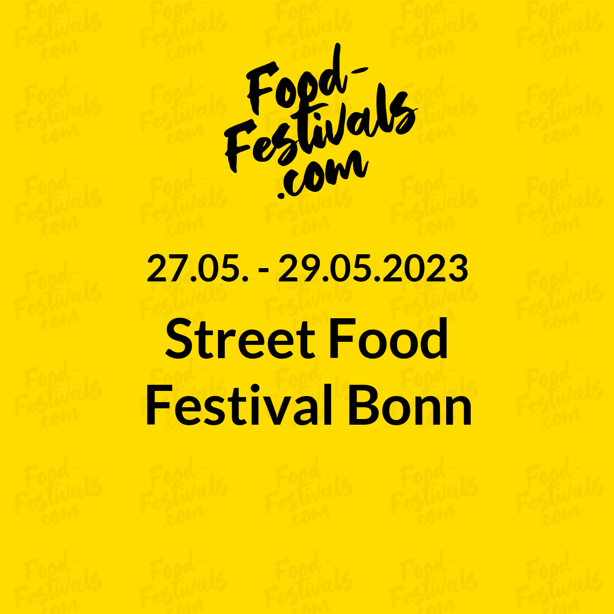 Street Food Festival Bonn
