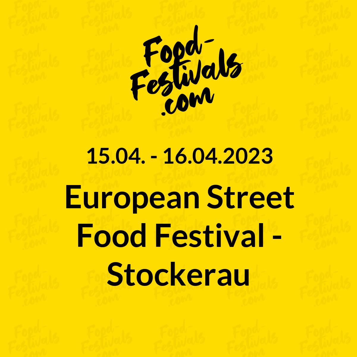 European Street Food Festival - Stockerau