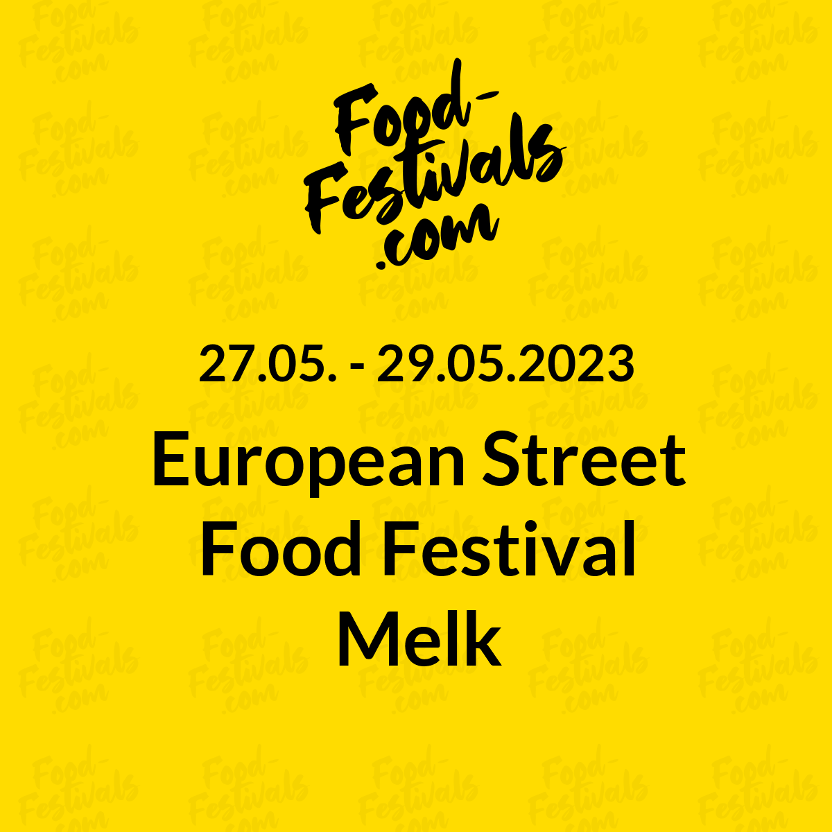 European Street Food Festival Melk
