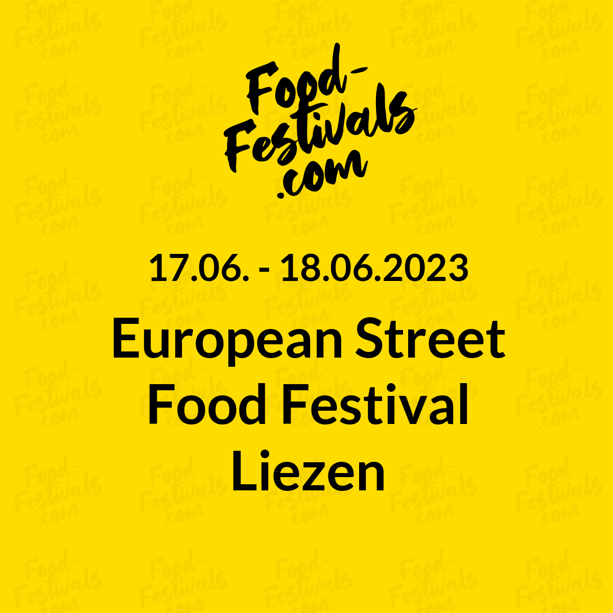 European Street Food Festival Liezen