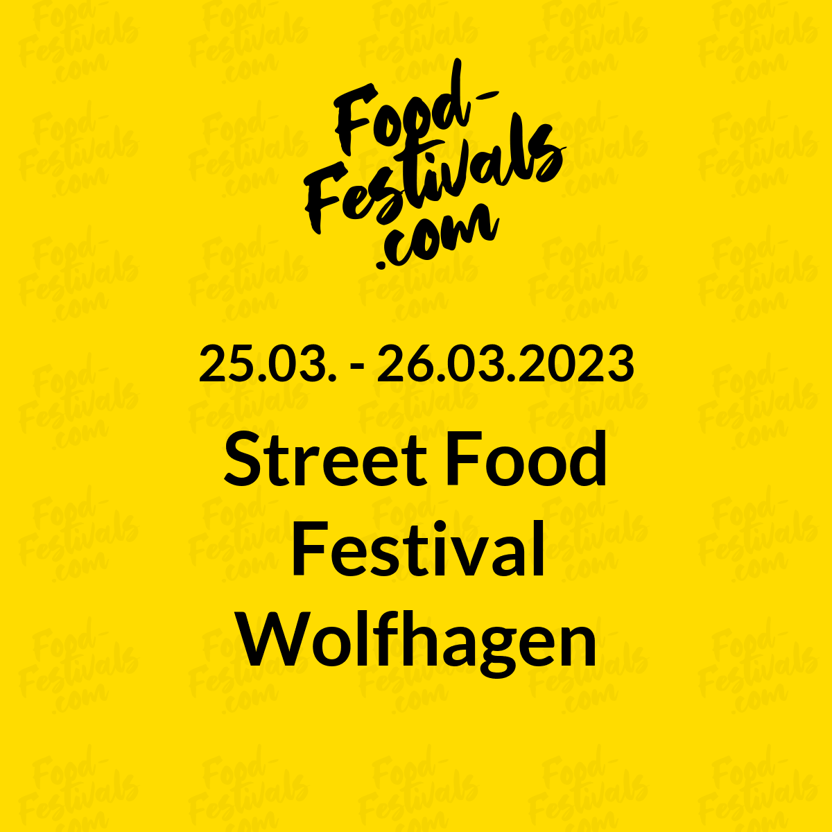 Street Food Festival Wolfhagen