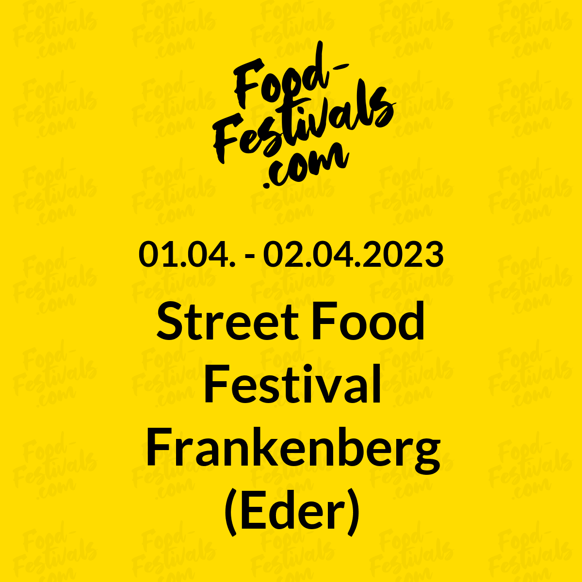Street Food Festival Frankenberg (Eder)