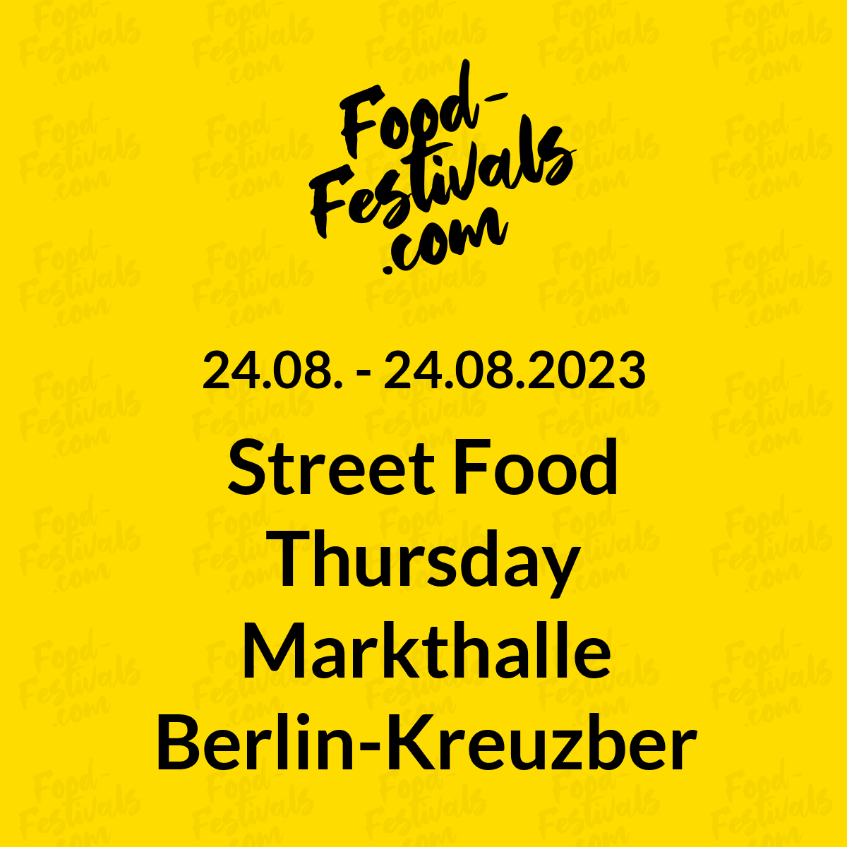 Street Food Thursday Markthalle Berlin-Kreuzberg