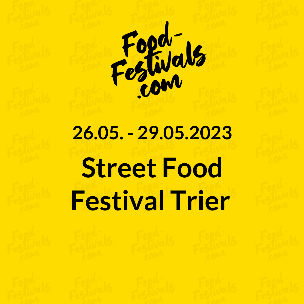 Street Food Festival Trier 