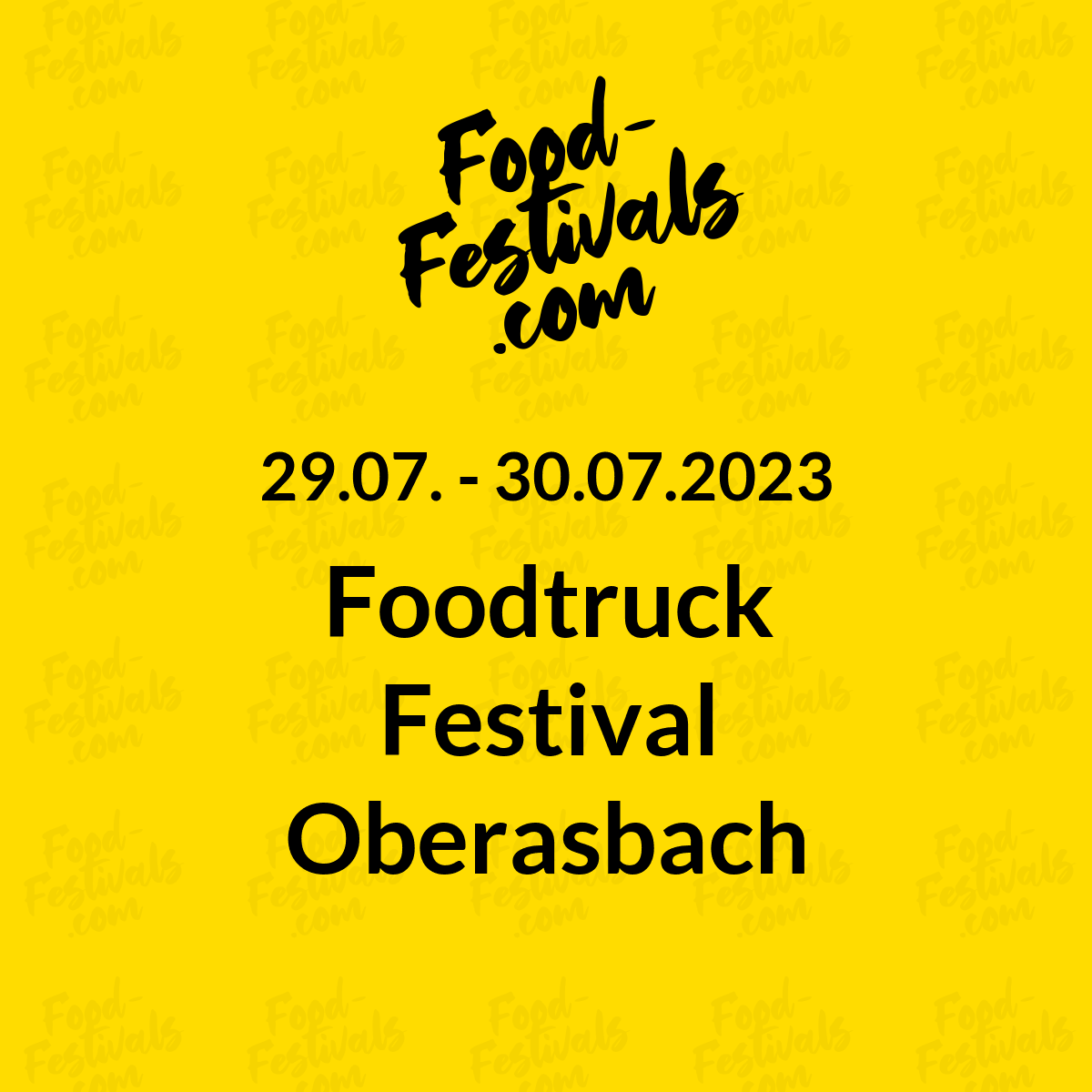 Foodtruck Festival Oberasbach