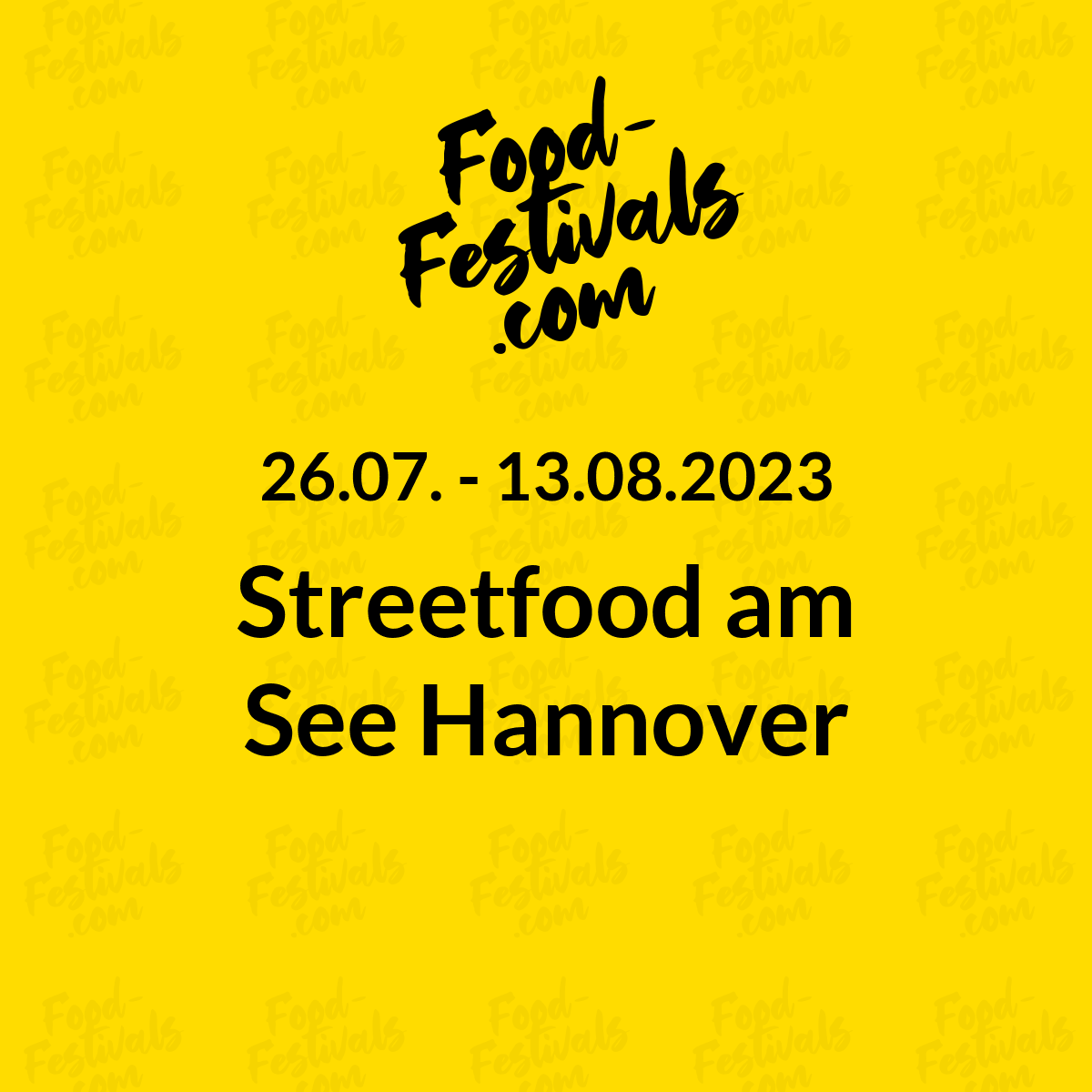 Streetfood am See Hannover