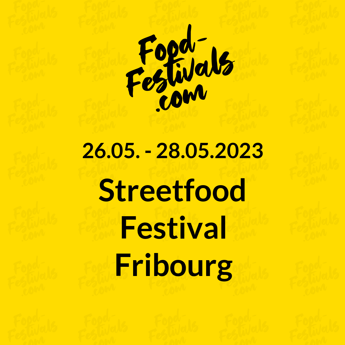 Streetfood Festival Fribourg