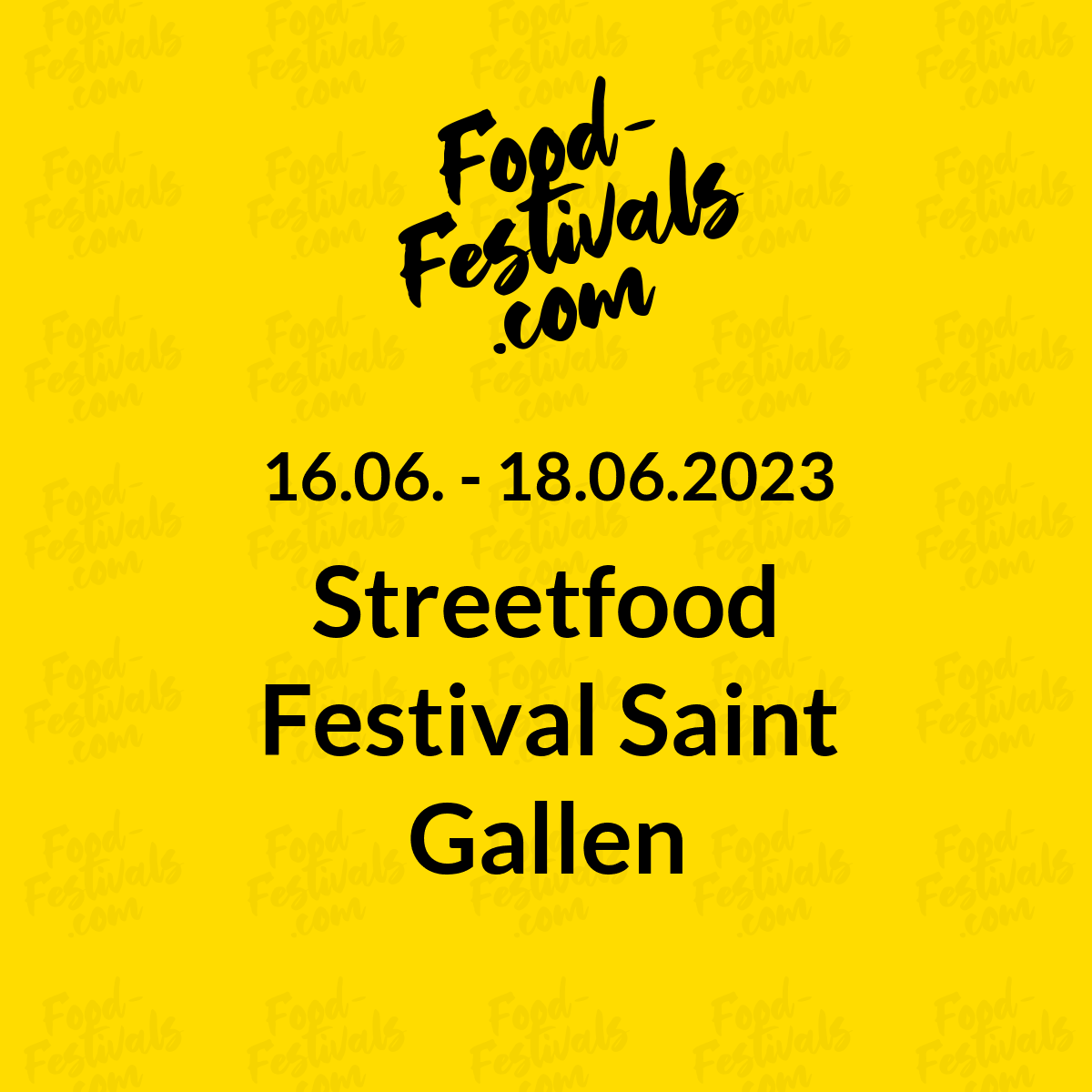 Streetfood Festival Saint Gallen