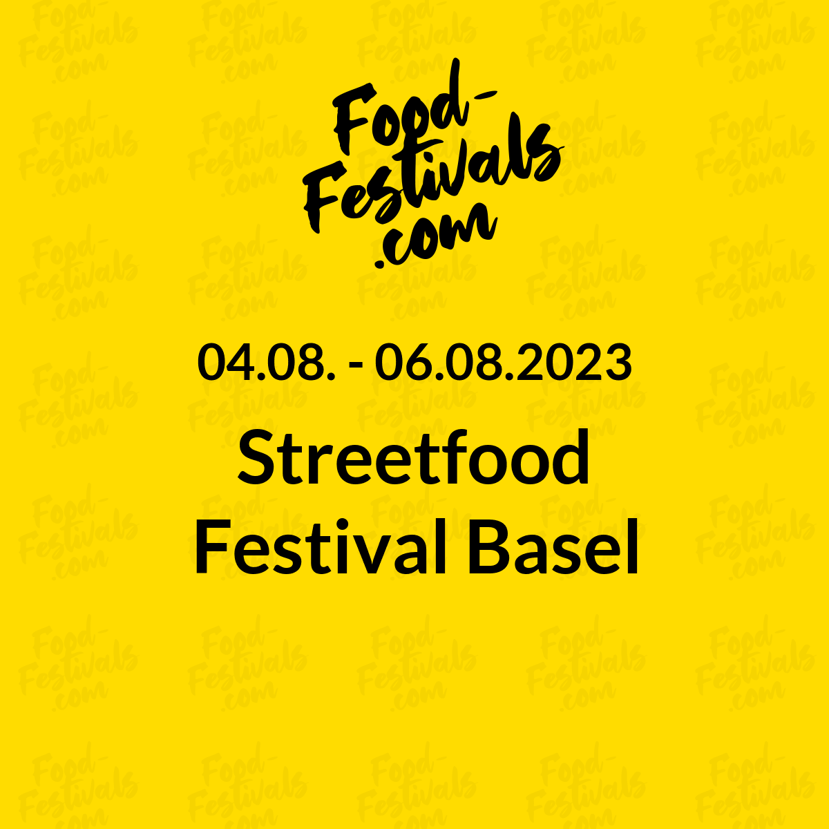 Streetfood Festival Basel