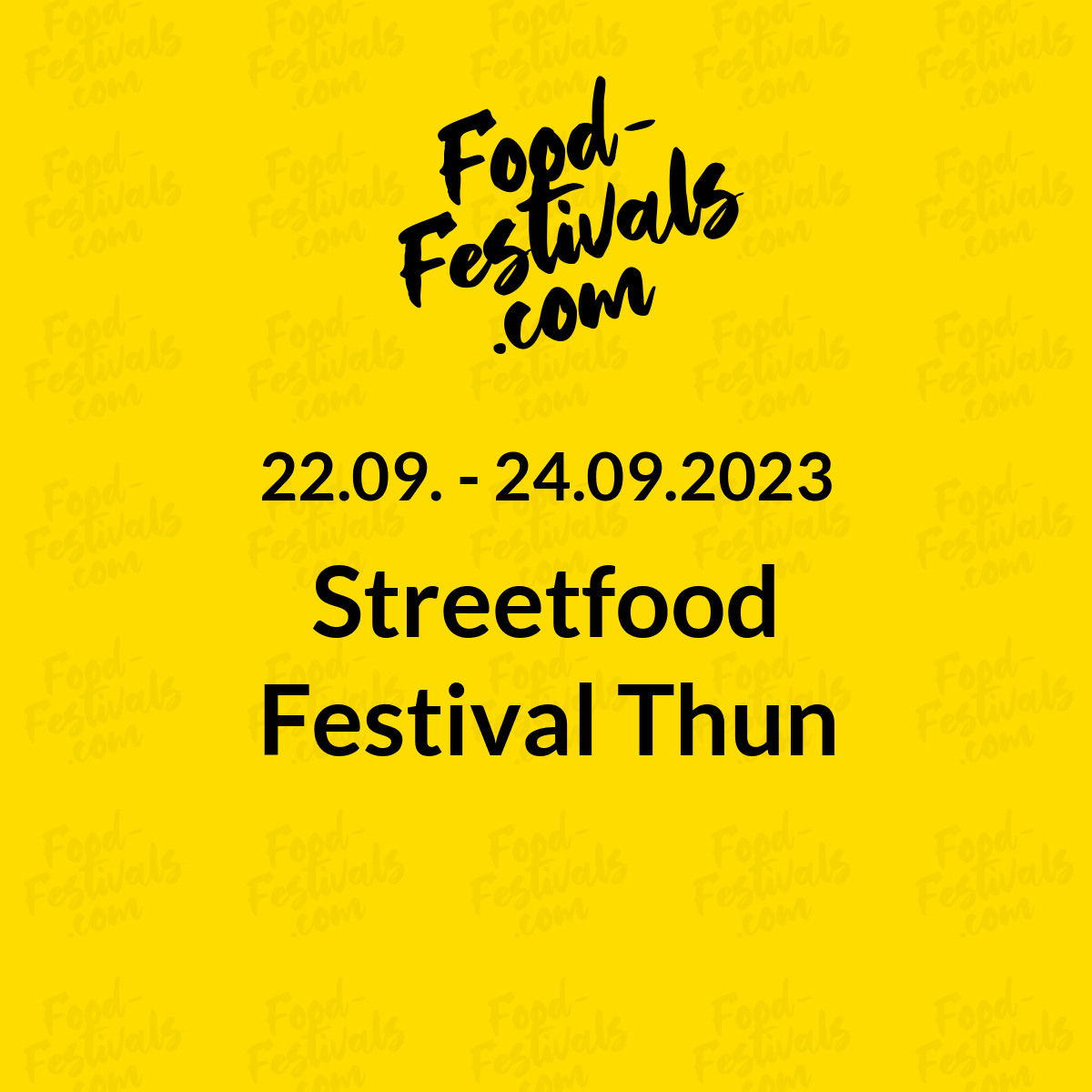Streetfood Festival Thun