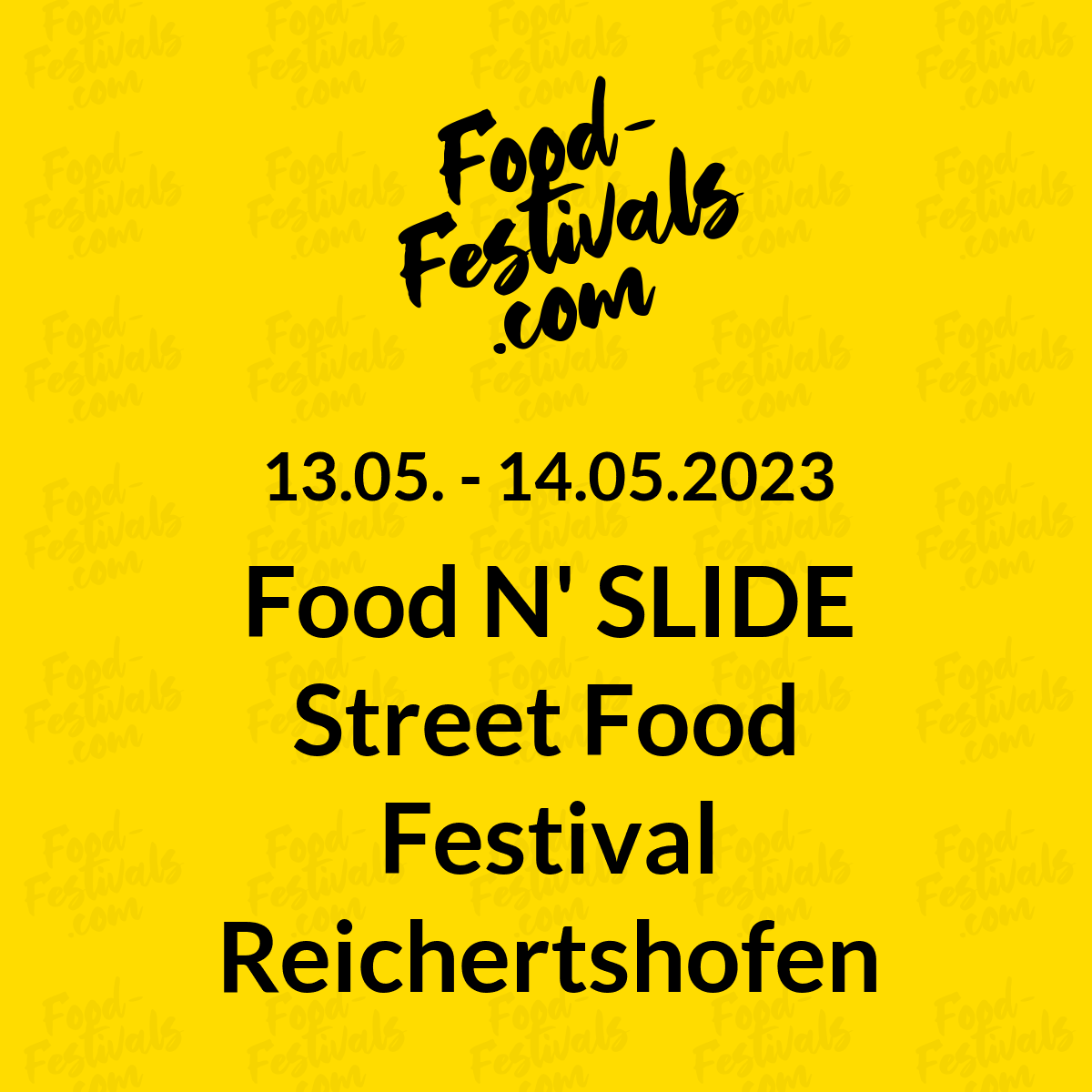 Food N' SLIDE Street Food Festival Reichertshofen
