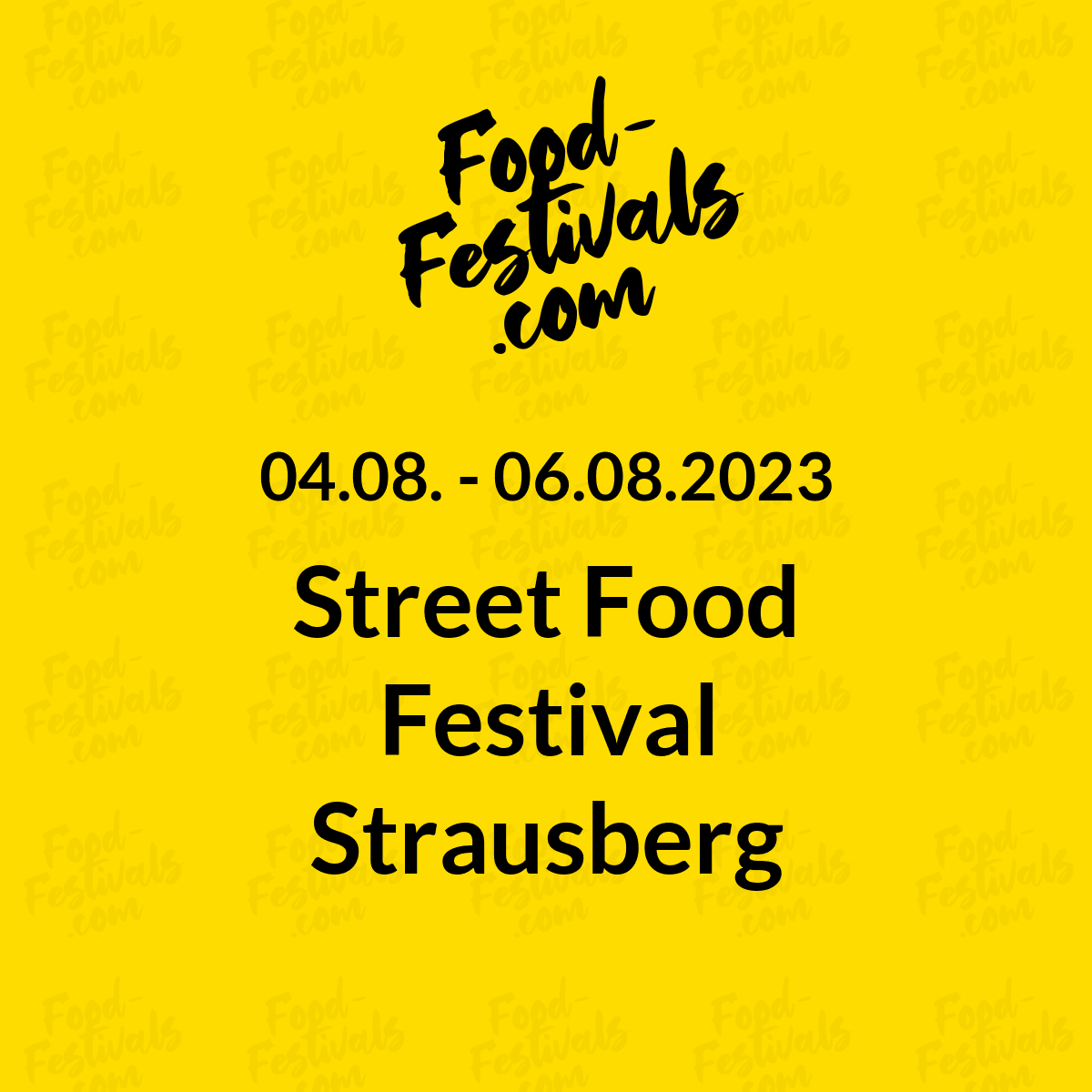 Street Food Festival Strausberg
