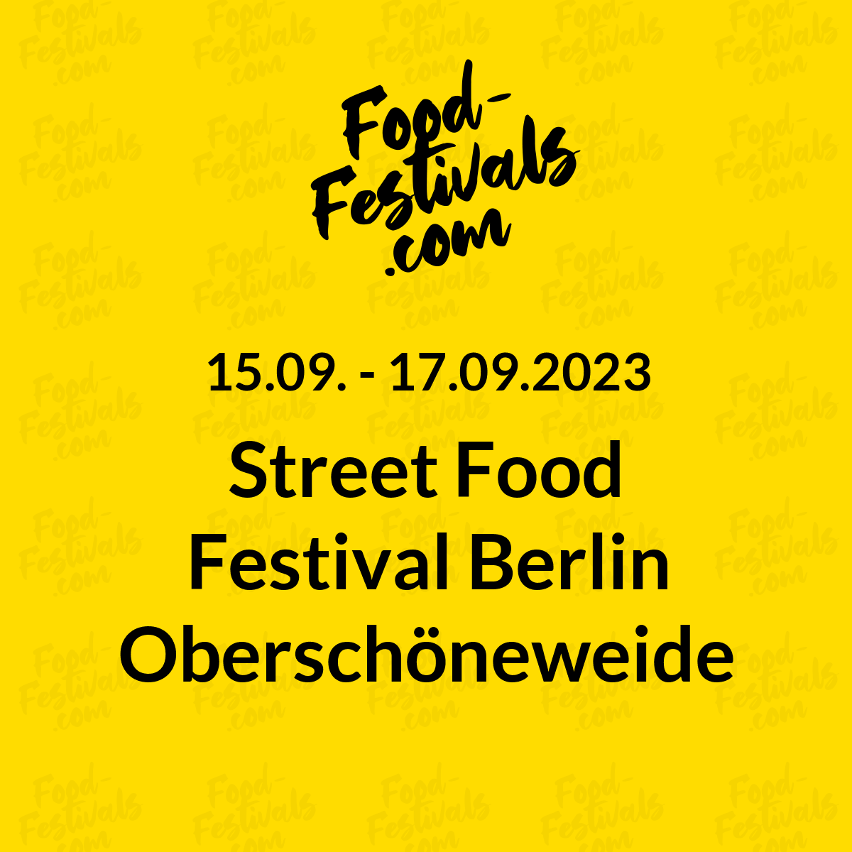 Street Food Festival Berlin Oberschöneweide