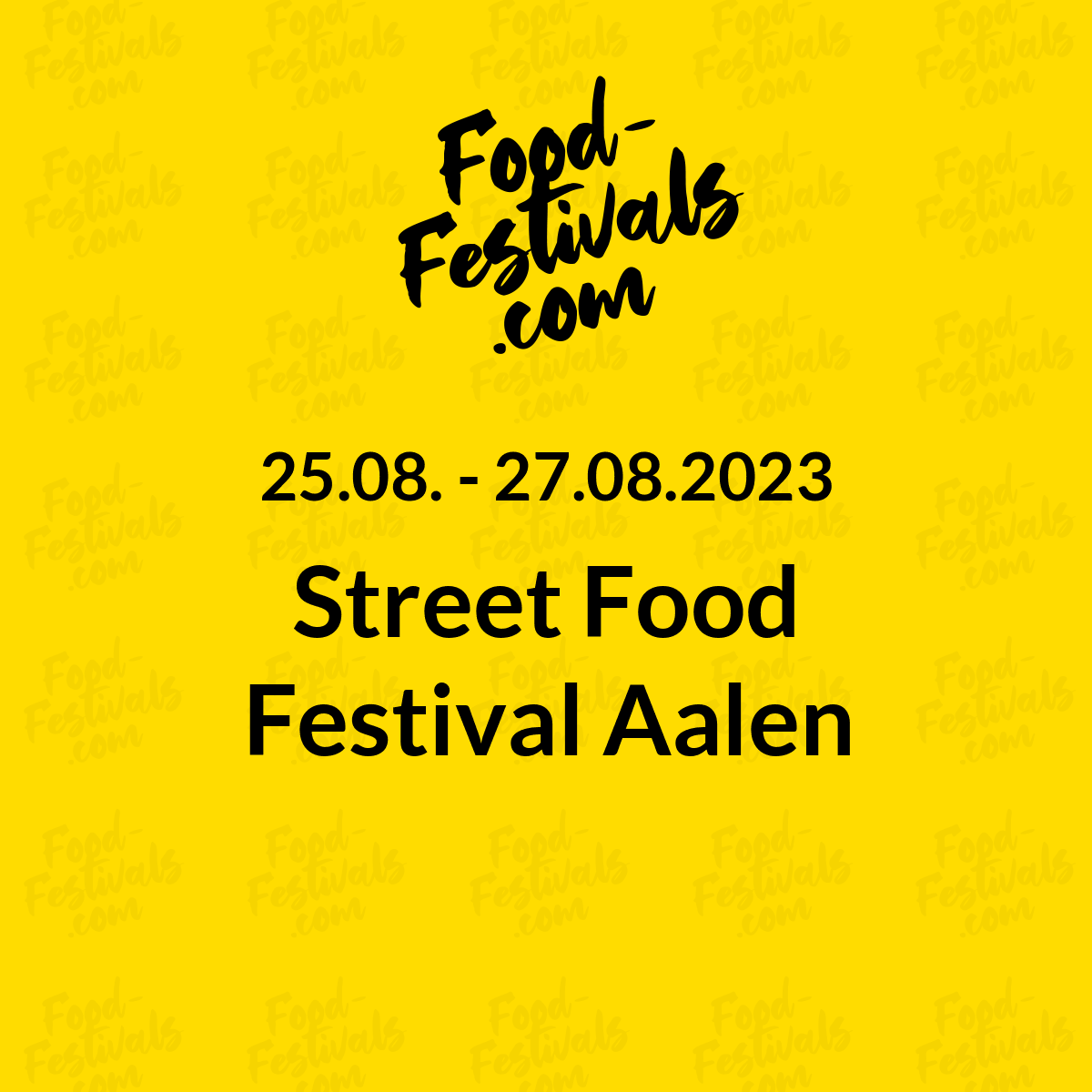 Street Food Festival Aalen