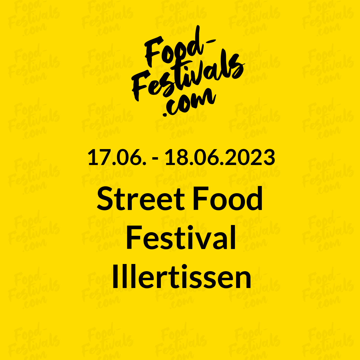 Street Food Festival Illertissen