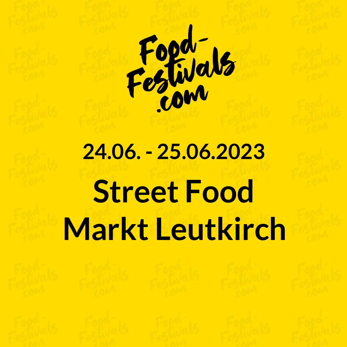Street Food Markt Leutkirch