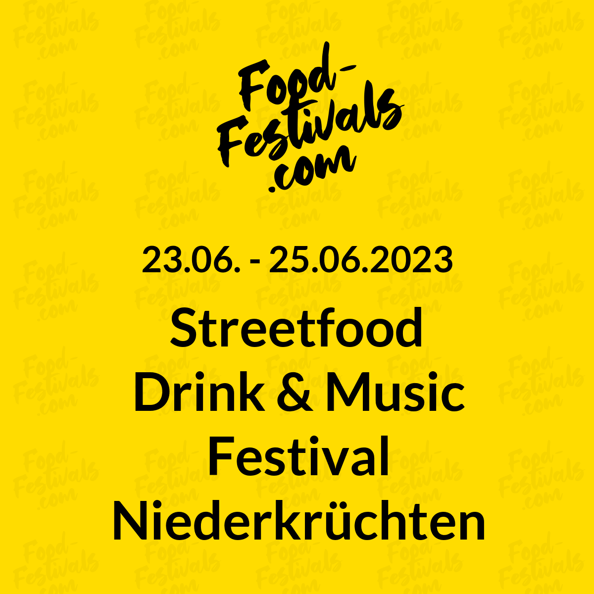 Streetfood Drink & Music Festival Niederkrüchten