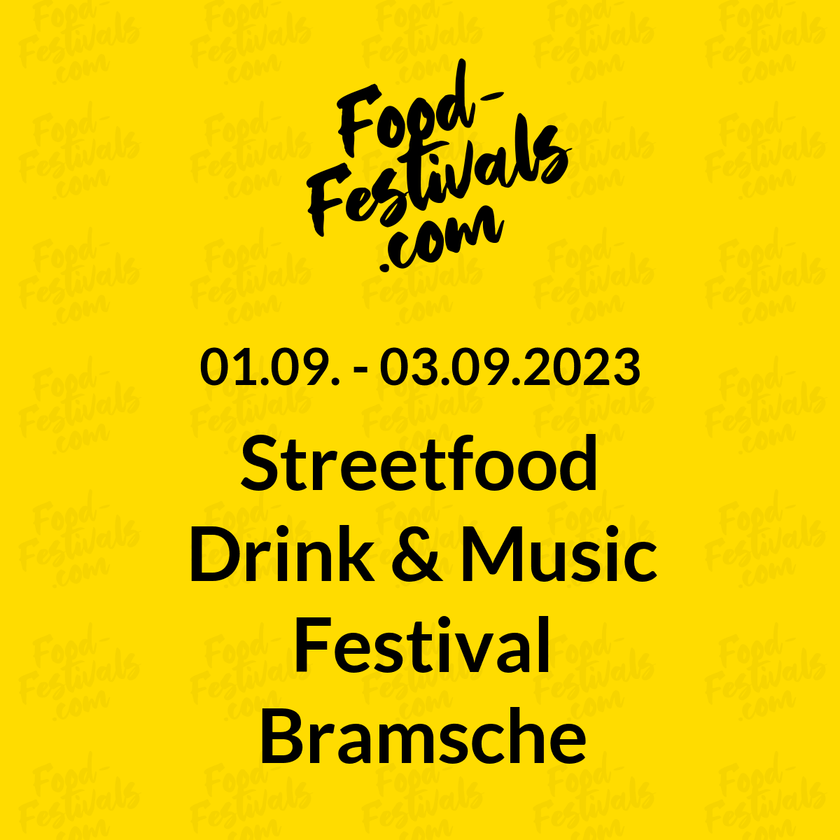 Streetfood Drink & Music Festival Bramsche
