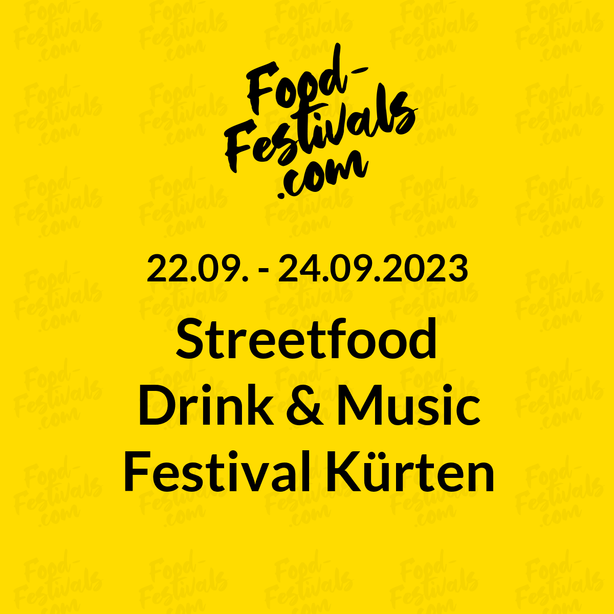 Streetfood Drink & Music Festival Kürten
