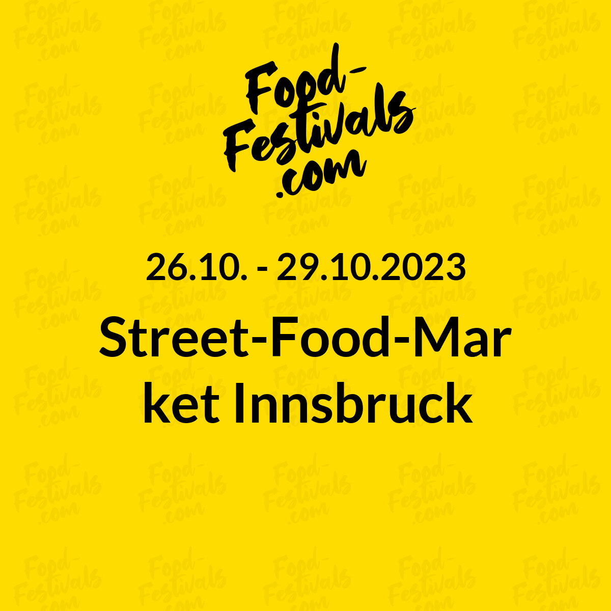 Street-Food-Market Innsbruck