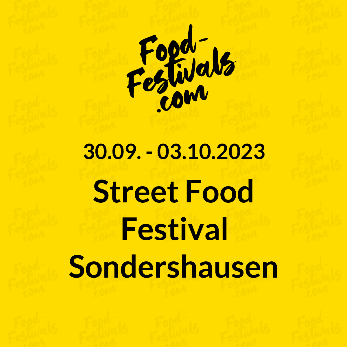 Street Food Festival Sondershausen