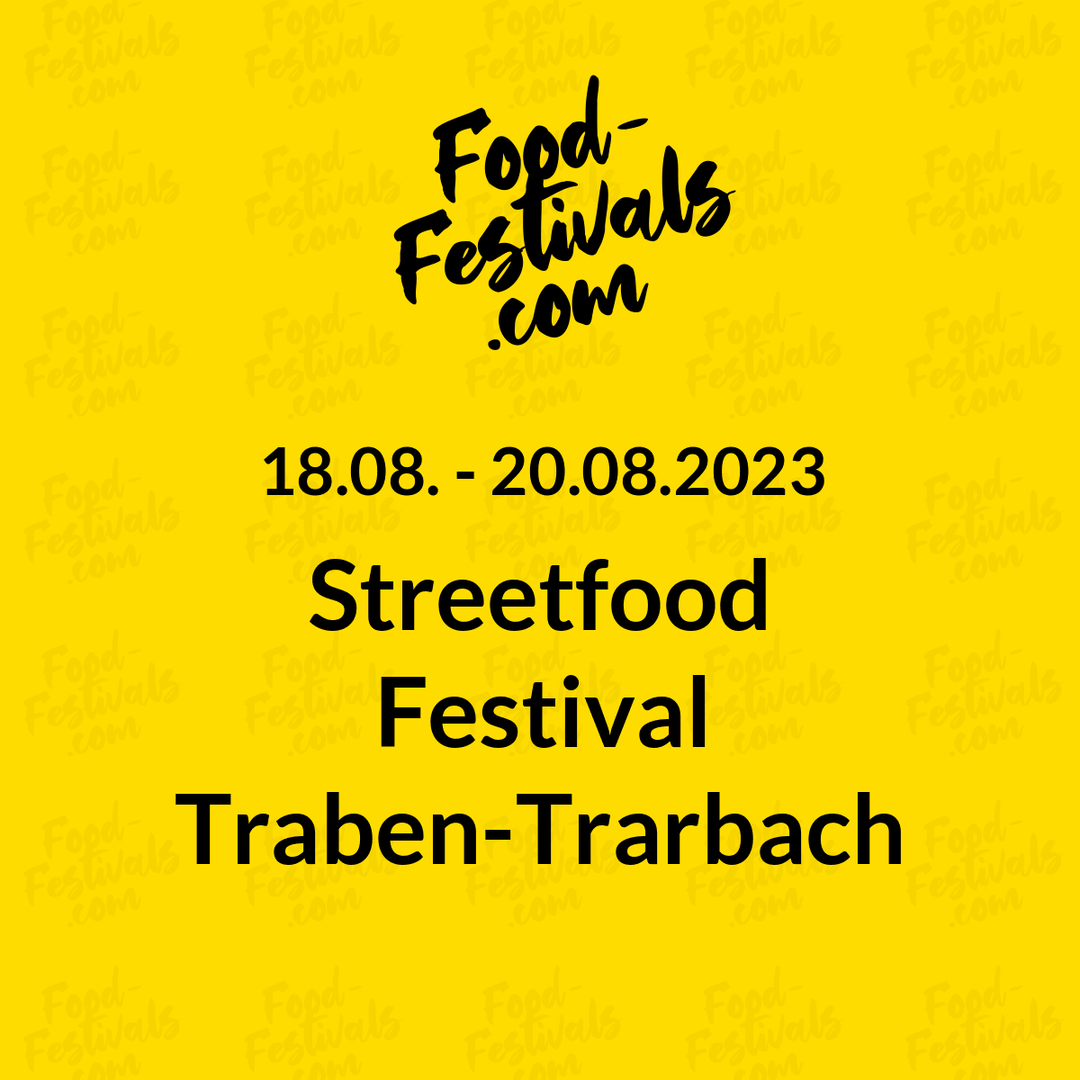 Streetfood Festival Traben-Trarbach