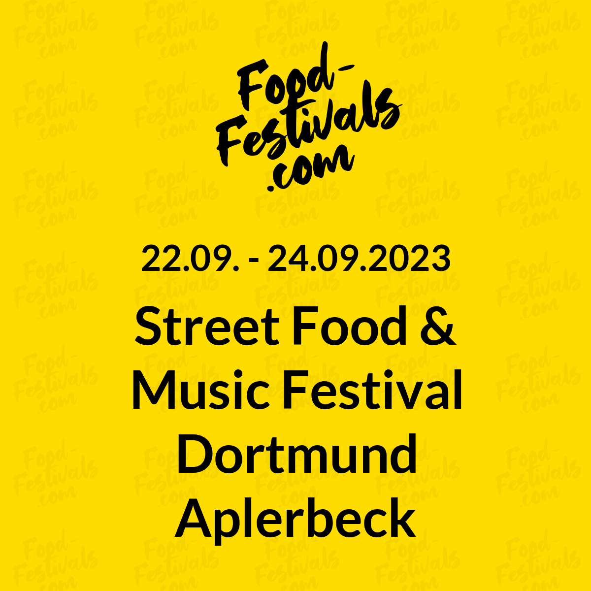 Street Food & Music Festival Dortmund Aplerbeck