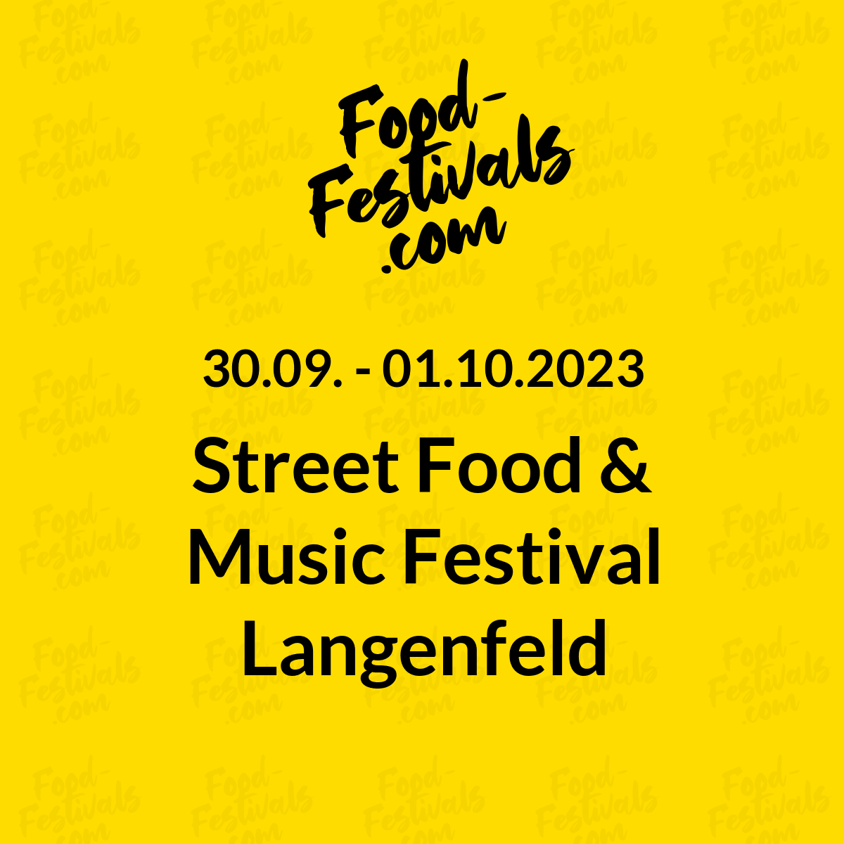 Street Food & Music Festival Langenfeld