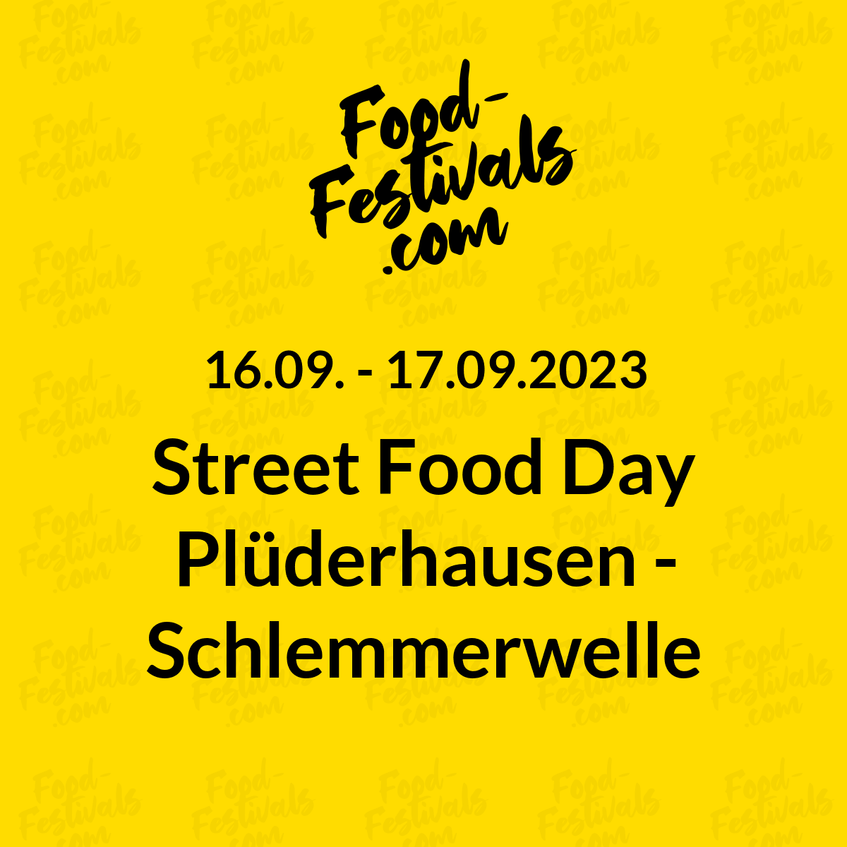 Street Food Day Plüderhausen - Schlemmerwelle