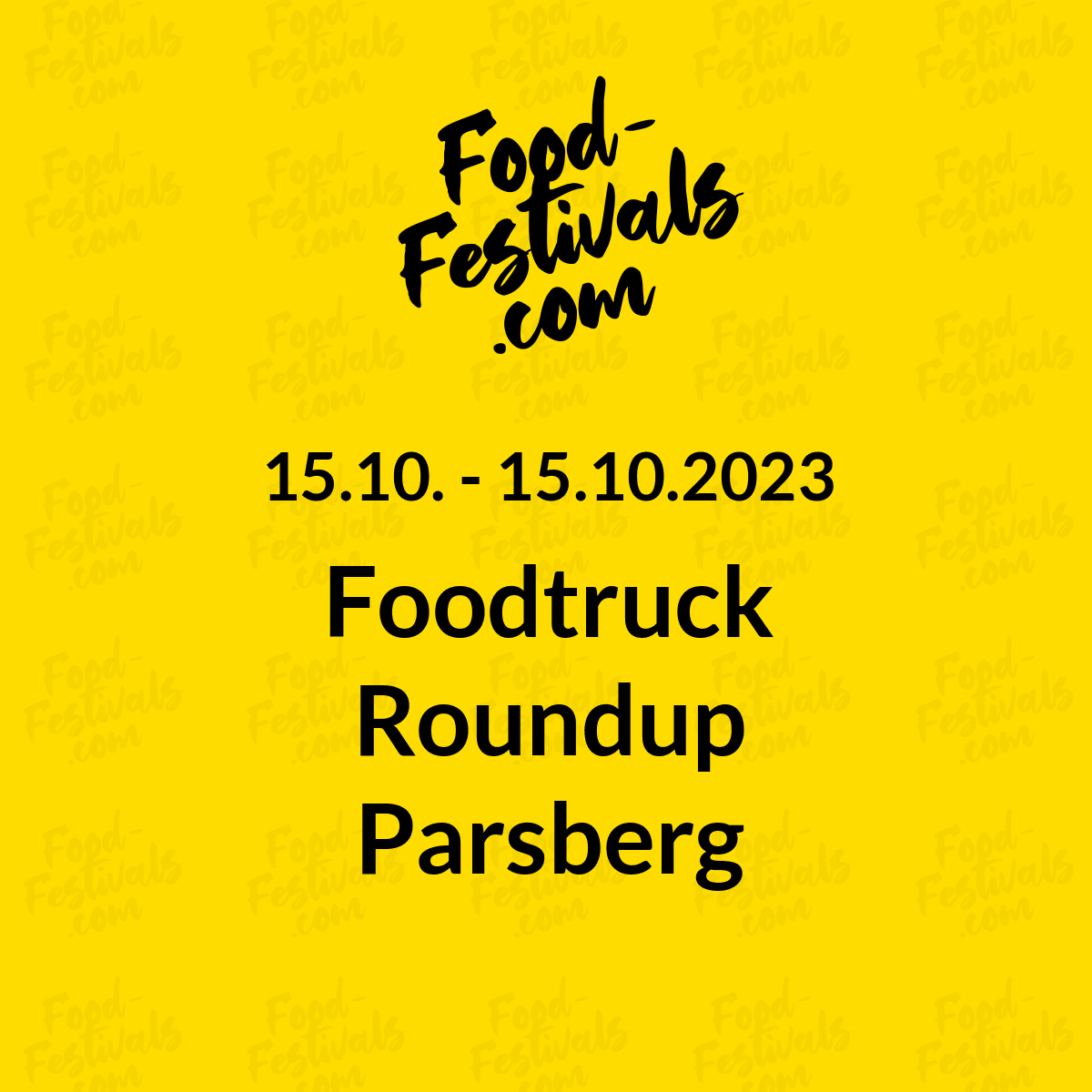 Foodtruck Roundup Parsberg
