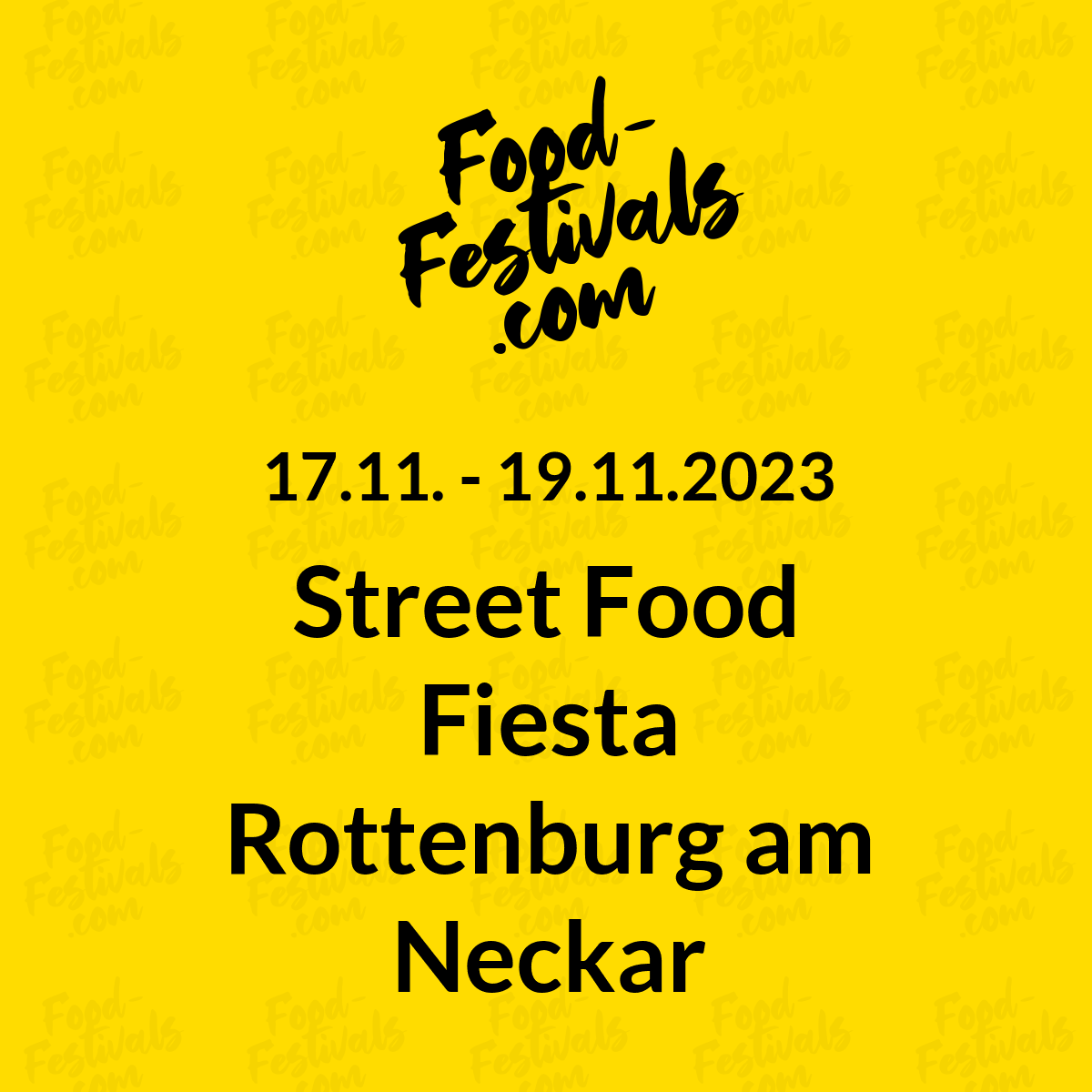 Street Food Fiesta Rottenburg am Neckar